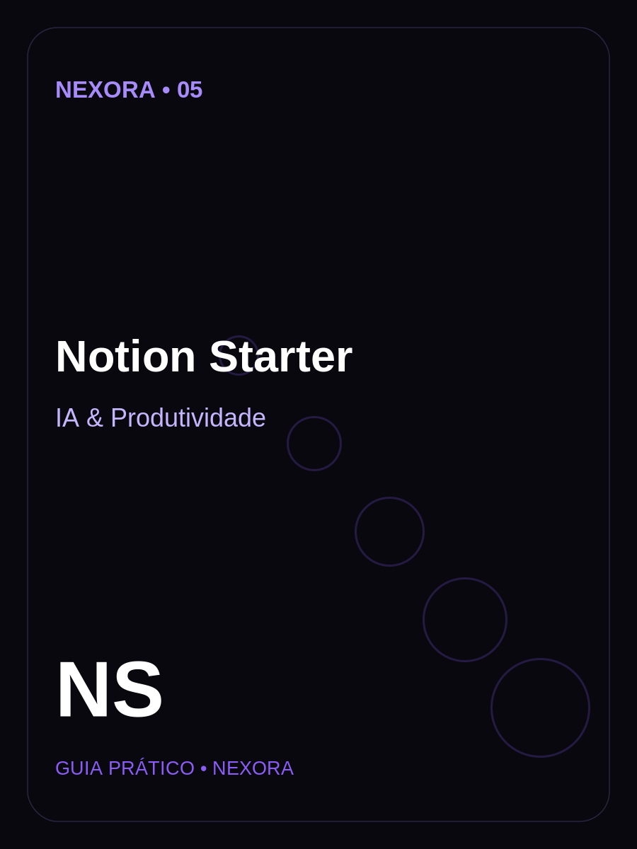 Capa Notion Starter