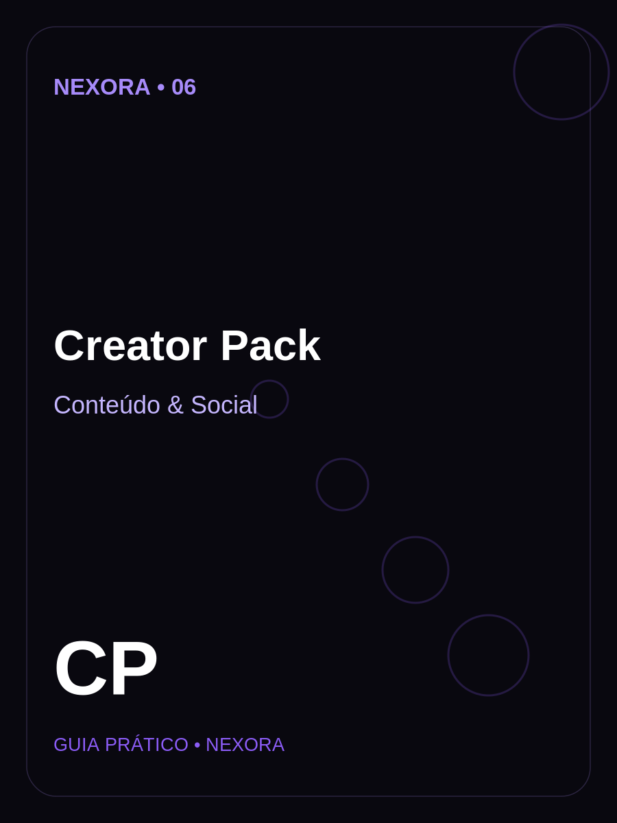 Capa Creator Pack